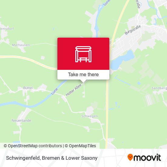 Schwingenfeld map