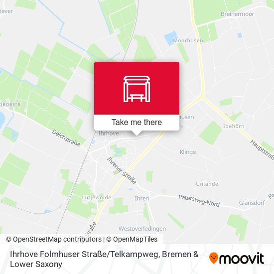 Ihrhove Folmhuser Straße / Telkampweg map