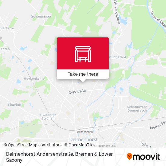 Delmenhorst Andersenstraße map