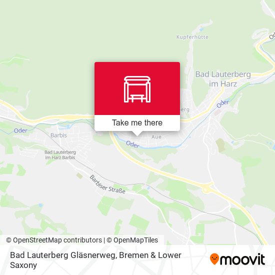 Bad Lauterberg Gläsnerweg map