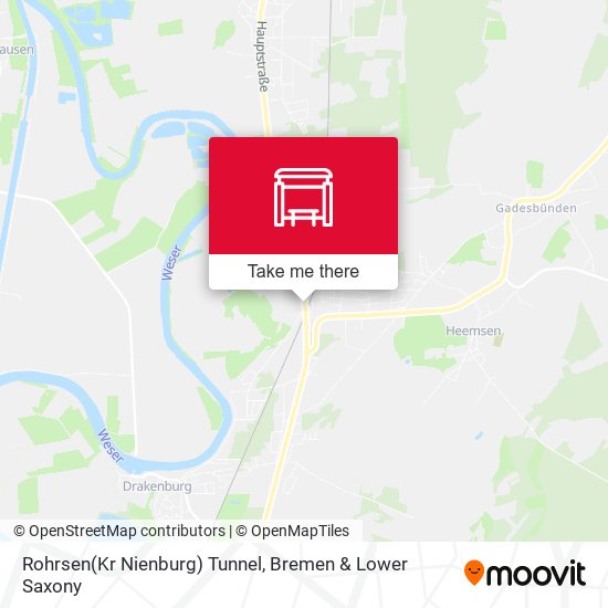 Rohrsen(Kr Nienburg) Tunnel map