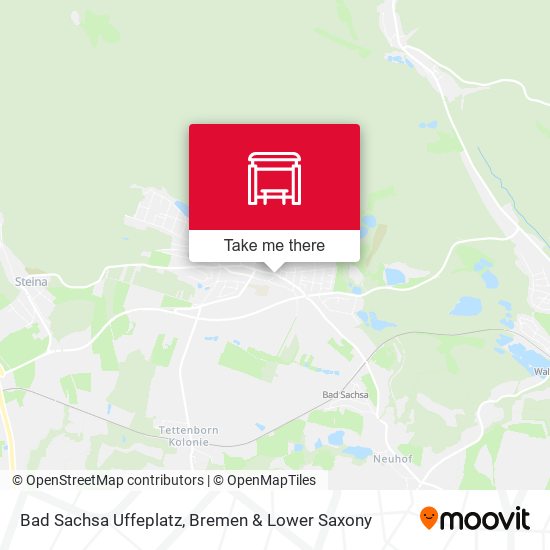 Bad Sachsa Uffeplatz map