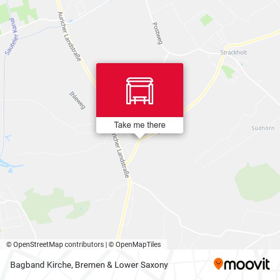 Bagband Kirche map