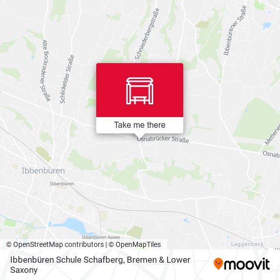 Ibbenbüren Schule Schafberg map