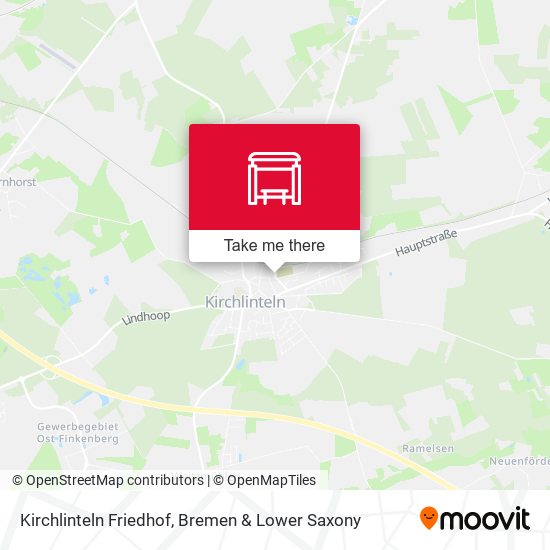 Kirchlinteln Friedhof map