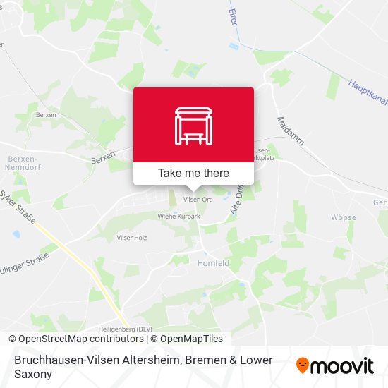 Bruchhausen-Vilsen Altersheim map