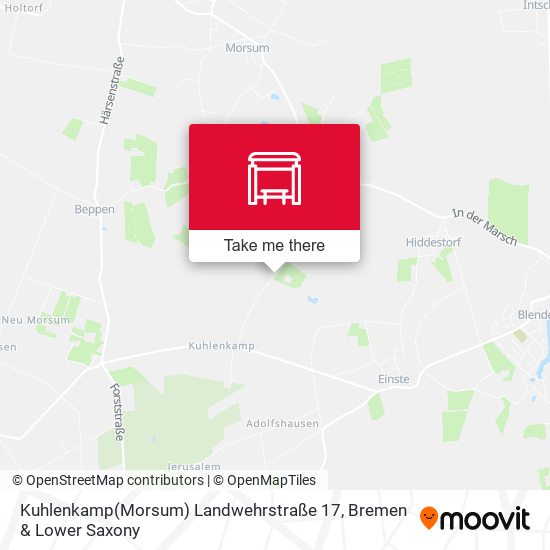 Kuhlenkamp(Morsum) Landwehrstraße 17 map