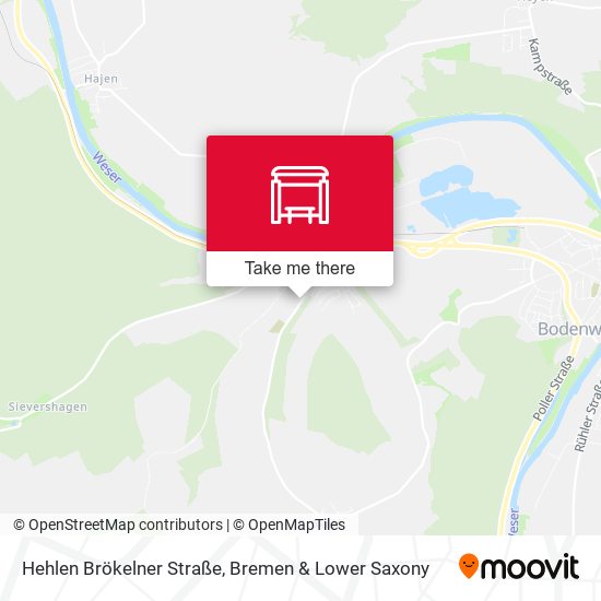 Hehlen Brökelner Straße map