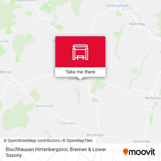 Bischhausen Hirtenbergstor map
