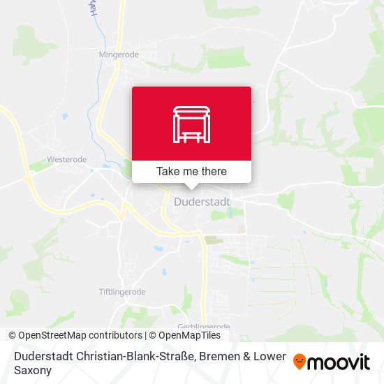 Duderstadt Christian-Blank-Straße map