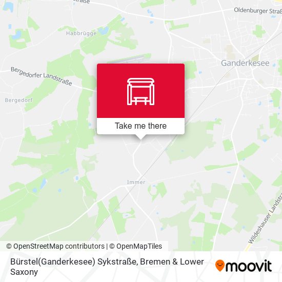 Bürstel(Ganderkesee) Sykstraße map