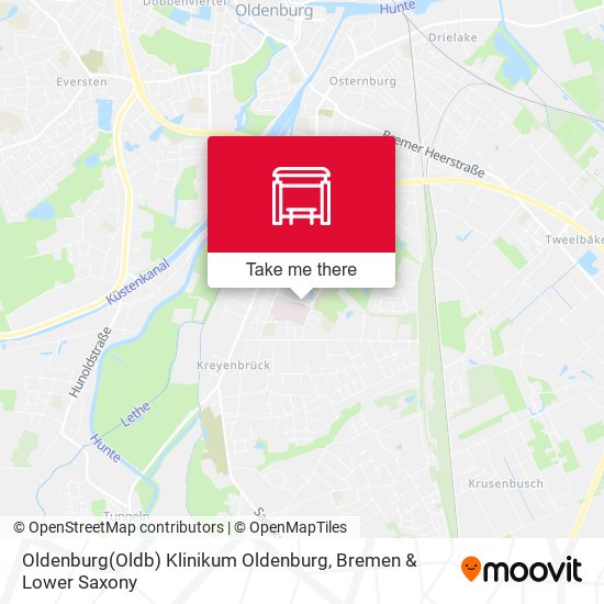 Oldenburg(Oldb) Klinikum Oldenburg map