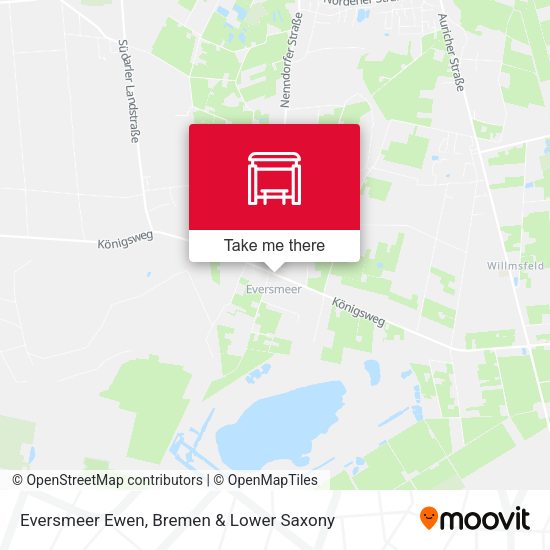 Eversmeer Ewen map