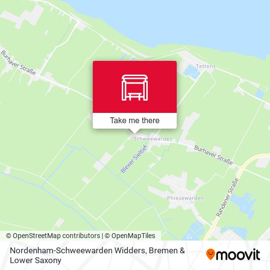 Nordenham-Schweewarden Widders map