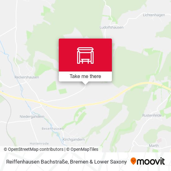 Reiffenhausen Bachstraße map