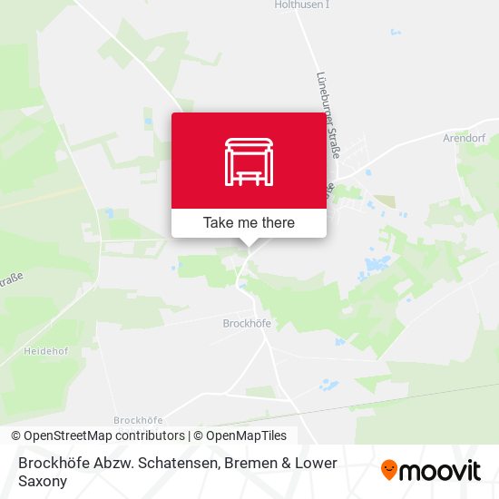 Brockhöfe Abzw. Schatensen map