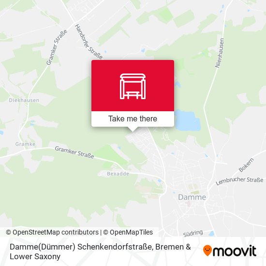 Damme(Dümmer) Schenkendorfstraße map