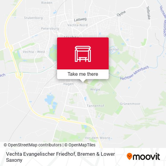 Vechta Evangelischer Friedhof map