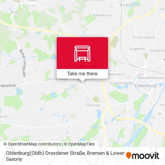 Oldenburg(Oldb) Dresdener Straße map
