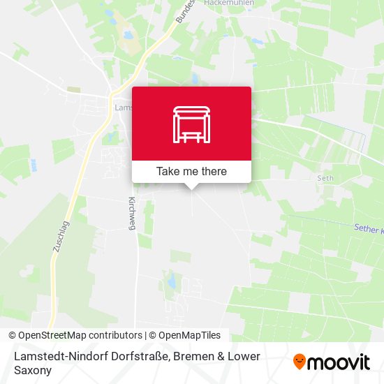 Lamstedt-Nindorf Dorfstraße map
