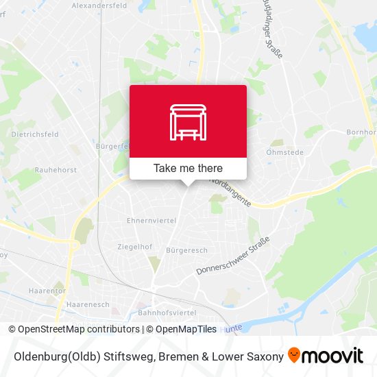 Oldenburg(Oldb) Stiftsweg map