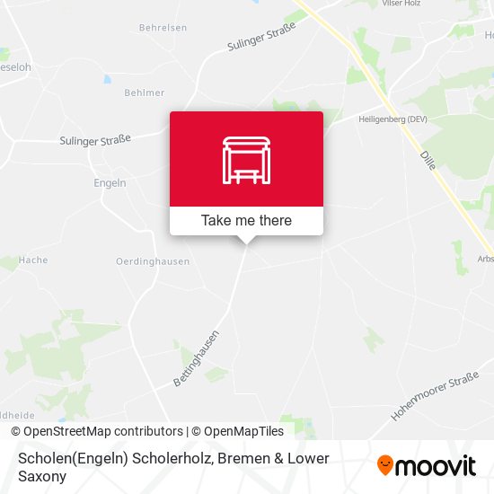Scholen(Engeln) Scholerholz map
