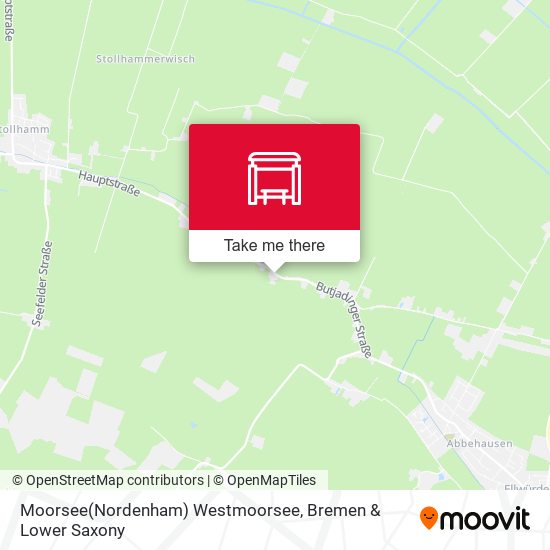 Moorsee(Nordenham) Westmoorsee map