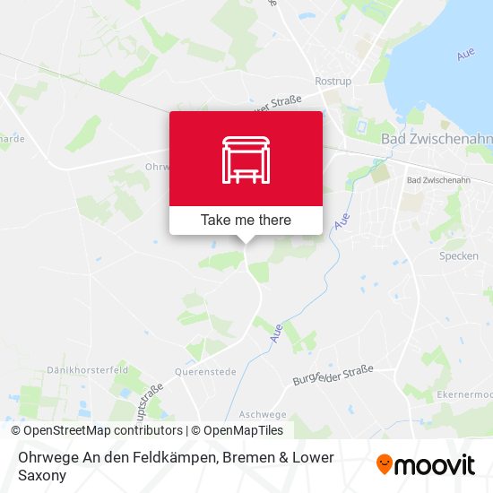 Ohrwege An den Feldkämpen map