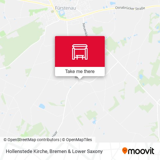 Hollenstede Kirche map