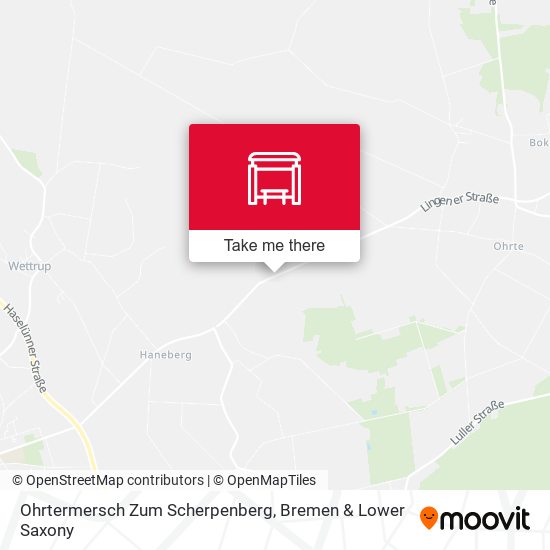 Ohrtermersch Zum Scherpenberg map