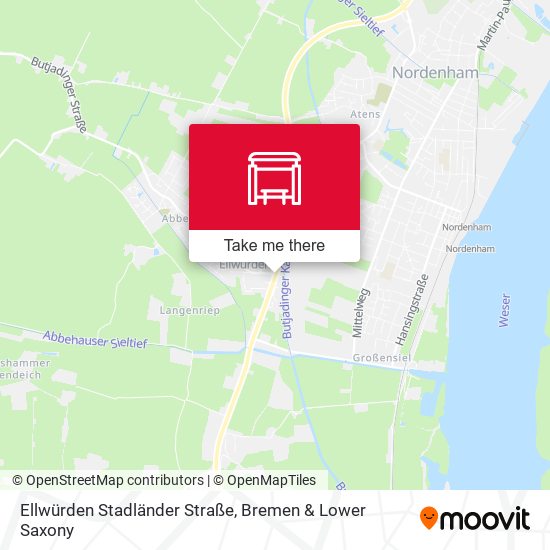 Ellwürden Stadländer Straße map