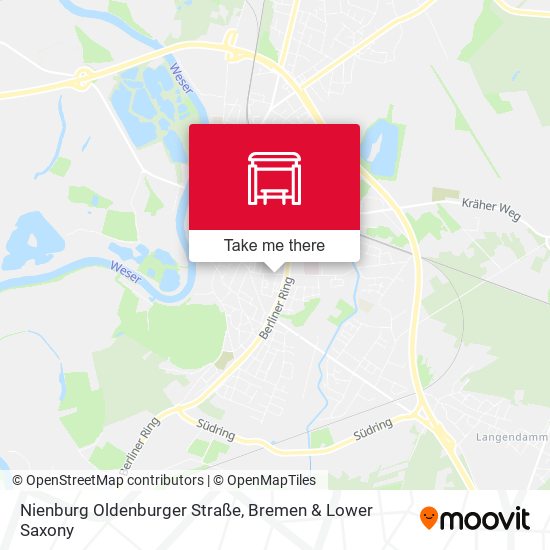 Nienburg Oldenburger Straße map