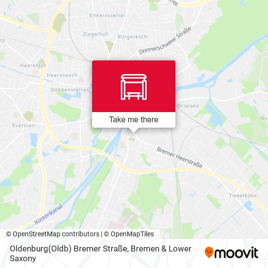 Oldenburg(Oldb) Bremer Straße map