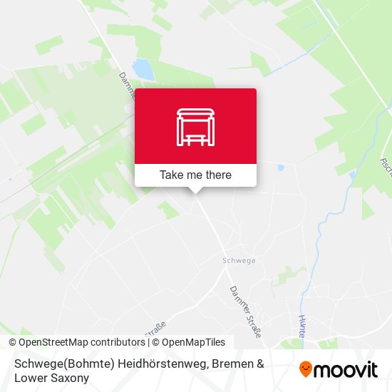 Schwege(Bohmte) Heidhörstenweg map