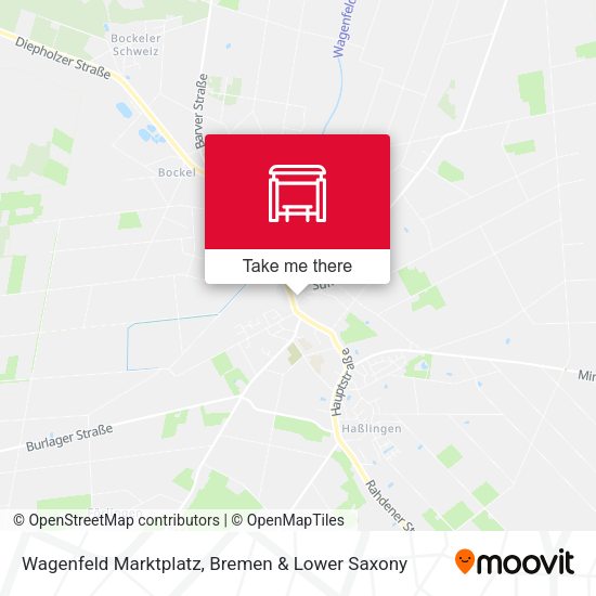 Wagenfeld Marktplatz map