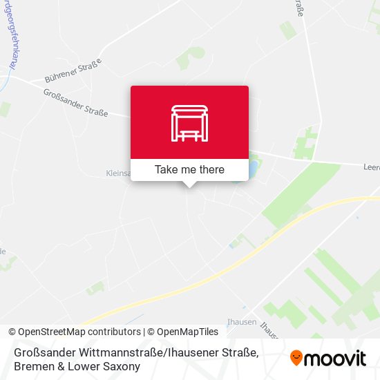 Großsander Wittmannstraße / Ihausener Straße map