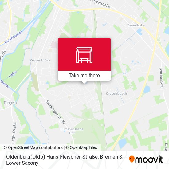 Oldenburg(Oldb) Hans-Fleischer-Straße map