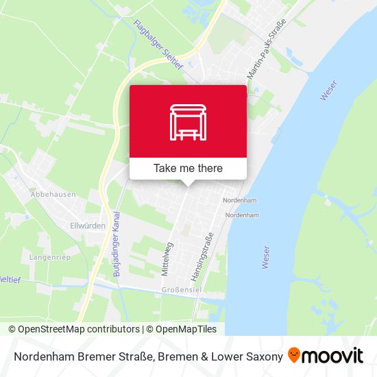 Nordenham Bremer Straße map
