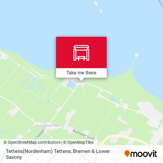 Tettens(Nordenham) Tettens map