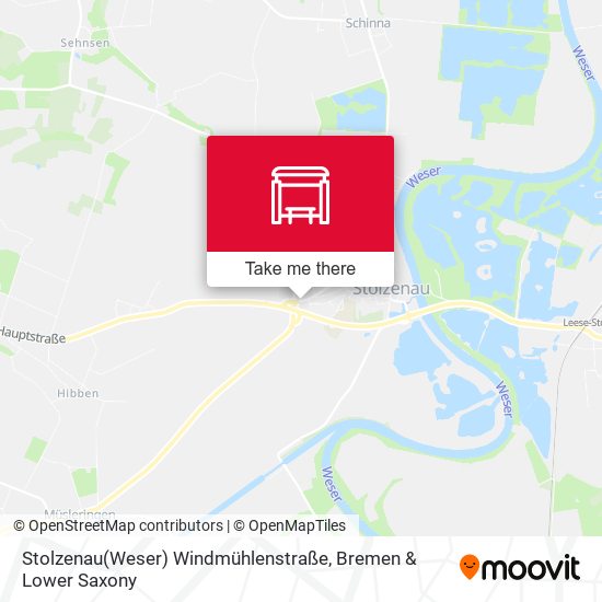 Stolzenau(Weser) Windmühlenstraße map