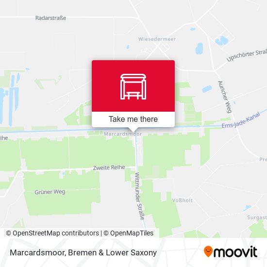 Marcardsmoor map
