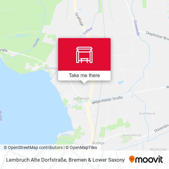 Lembruch Alte Dorfstraße map