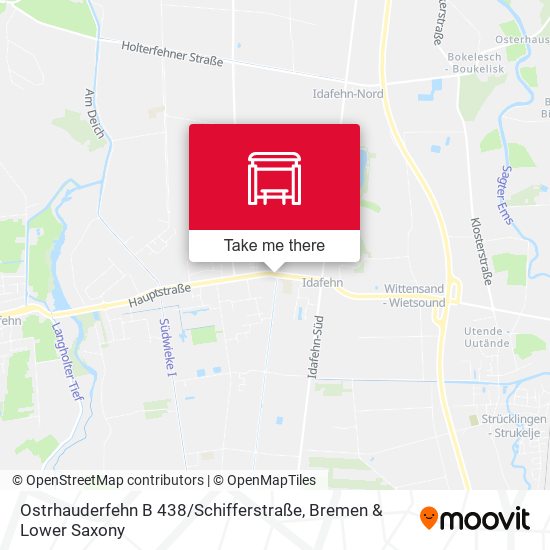 Ostrhauderfehn B 438 / Schifferstraße map