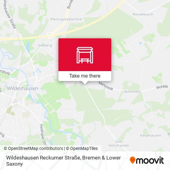 Wildeshausen Reckumer Straße map