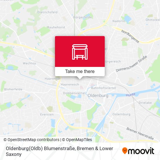 Oldenburg(Oldb) Blumenstraße map