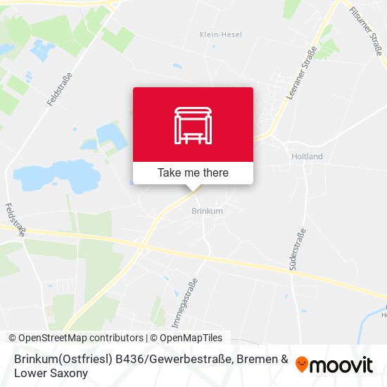 Brinkum(Ostfriesl) B436 / Gewerbestraße map