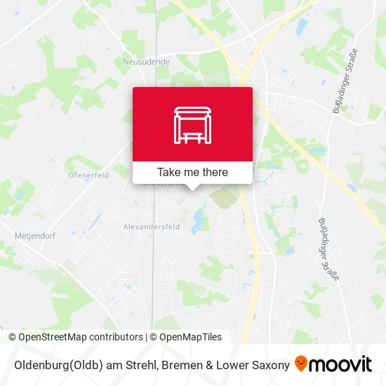 Oldenburg(Oldb) am Strehl map