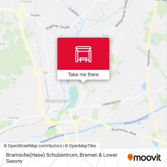 Bramsche(Hase) Schulzentrum map