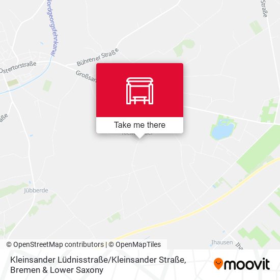 Kleinsander Lüdnisstraße / Kleinsander Straße map