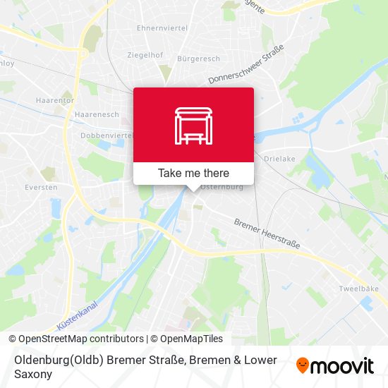 Oldenburg(Oldb) Bremer Straße map